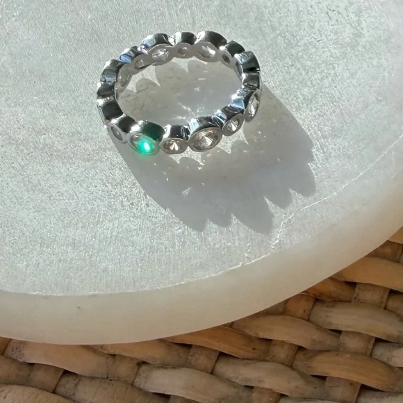 Vintage Bezel Ring Silver - Picture 10 of 11